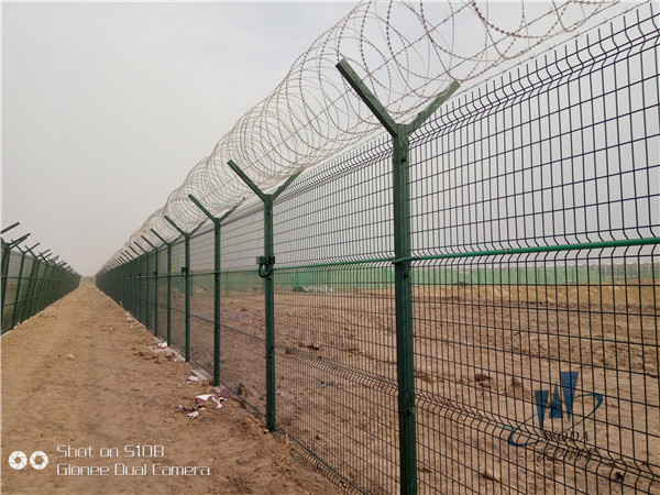 廣西北京大興機場飛行區圍界鐵絲網圖片2 廣西北京大興機場飛行區圍界鐵絲網圖片2